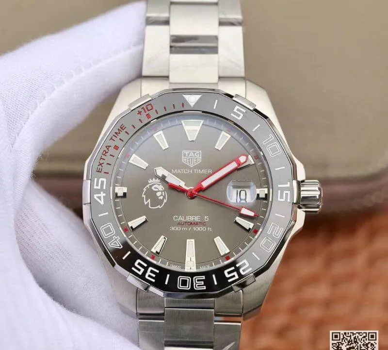 Tag Heuer Aquaracer WAY201D.BA0927 Calibre 5 Match Timer Premier League Special 1:1 Best Edition Replica Watch Swiss ETA2824-2 25J